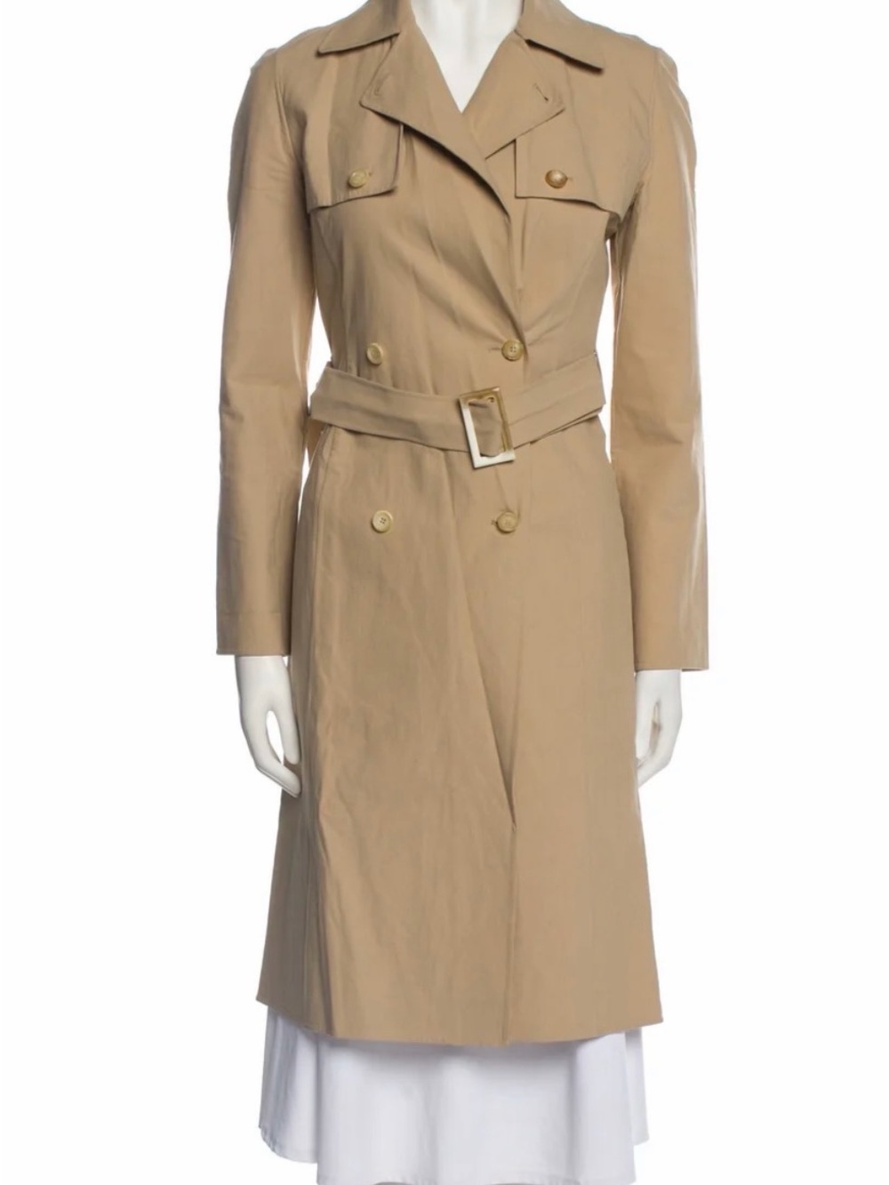 Vintage Celine Trench Coat with Belt